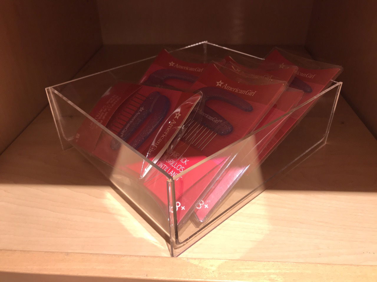 Economical Acrylic Display Tray Made From 1/8 Thick Acrylic