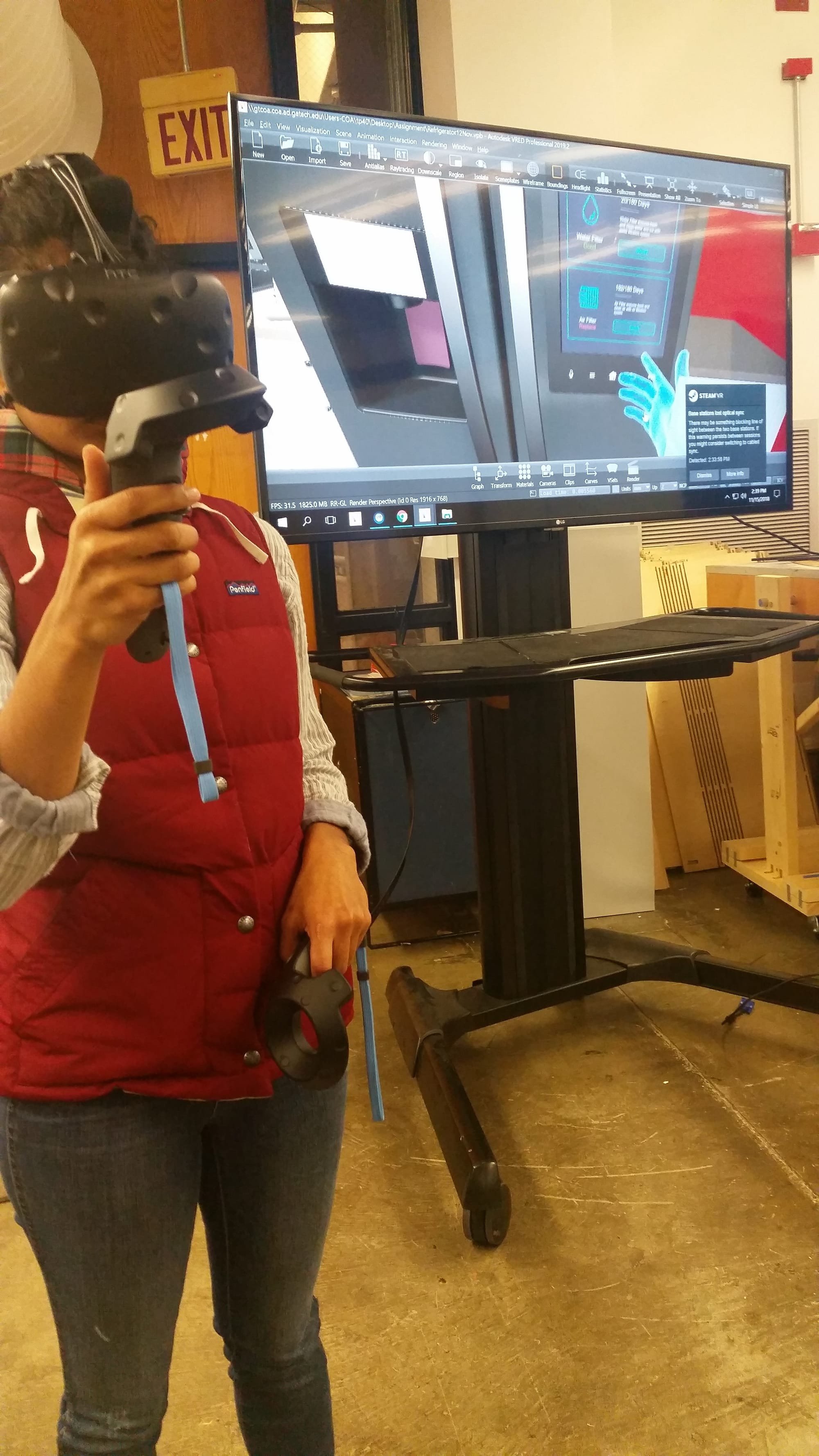Interface Prototyping -High Fidelity Prototype in Virtual Reality
