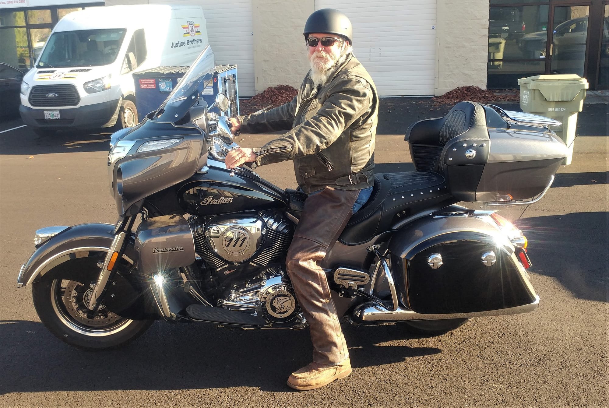 Don C. Southern Oregon Picking Up His 2017 Indian Roadmaster!!!  Thank Don, I appreciate your business.