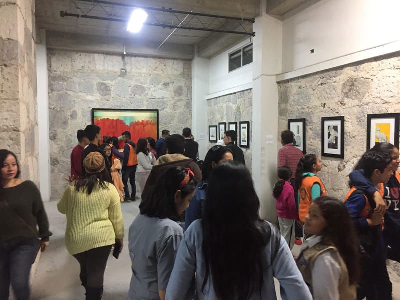 Traveling Art Exhibit: “Más que mis errores”.