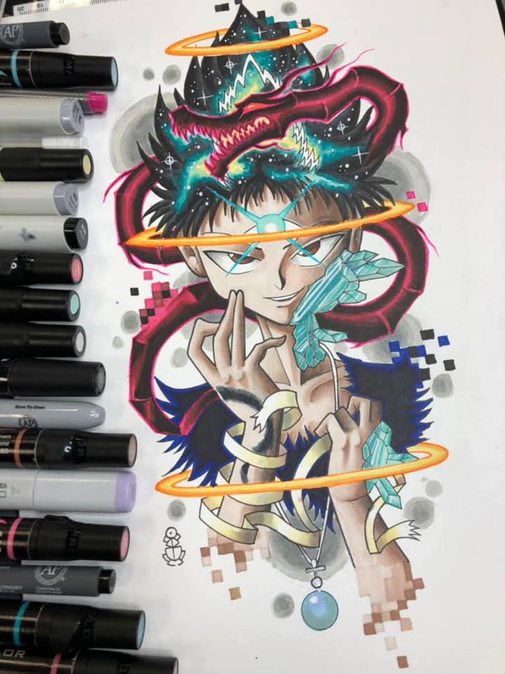 Hiei Tattoo design