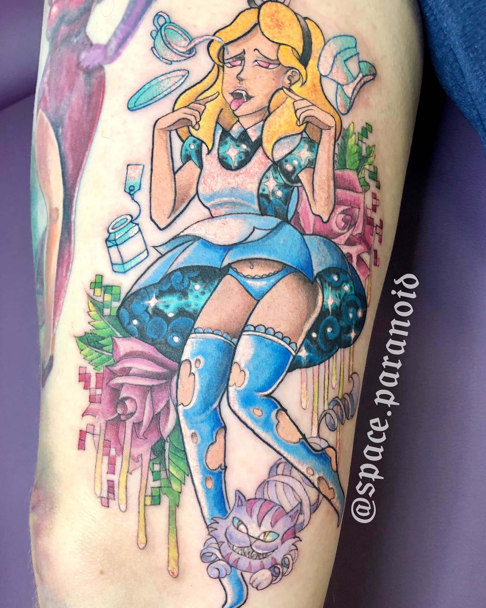 Cbertraditional Alice Tattoo