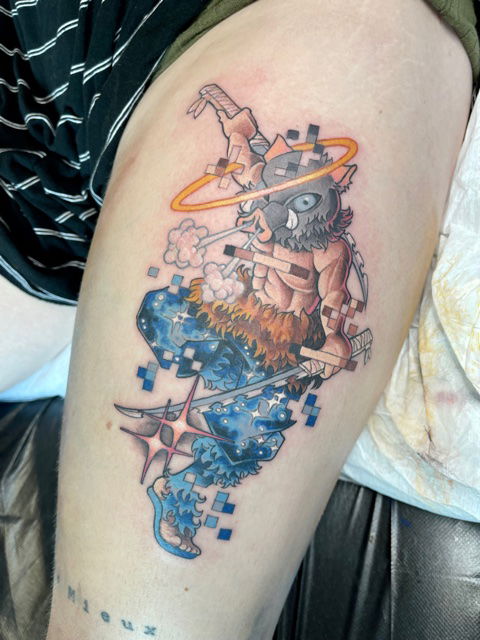 Cybertraditionsl Inosuke Tattoo