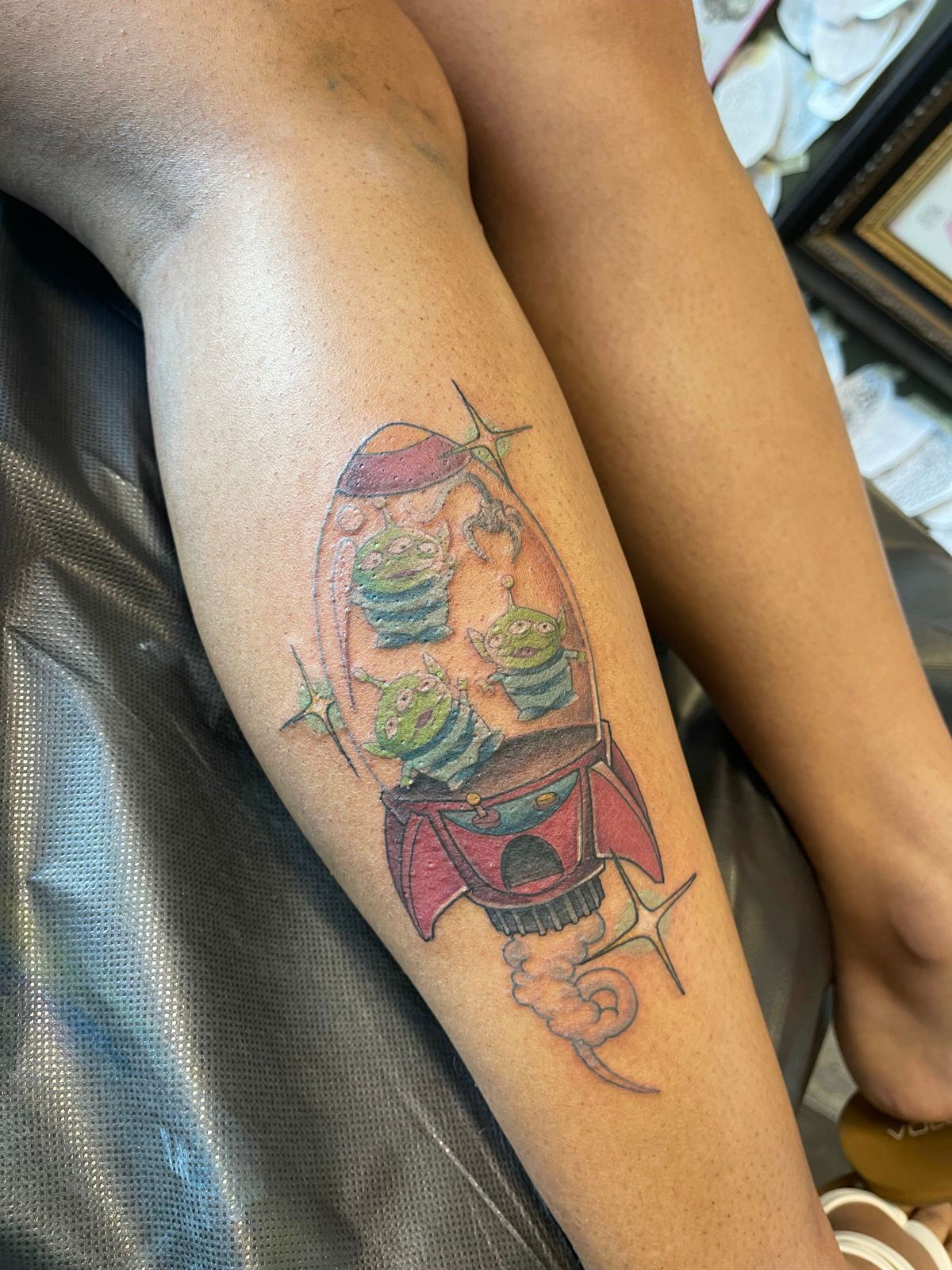 Toy Story ALiens tattoo
