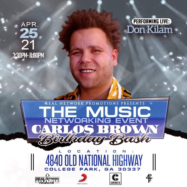 04/25 COLLEGE PARK, GA CARLOS BROWN BIRTHDAY BASH DAY 2