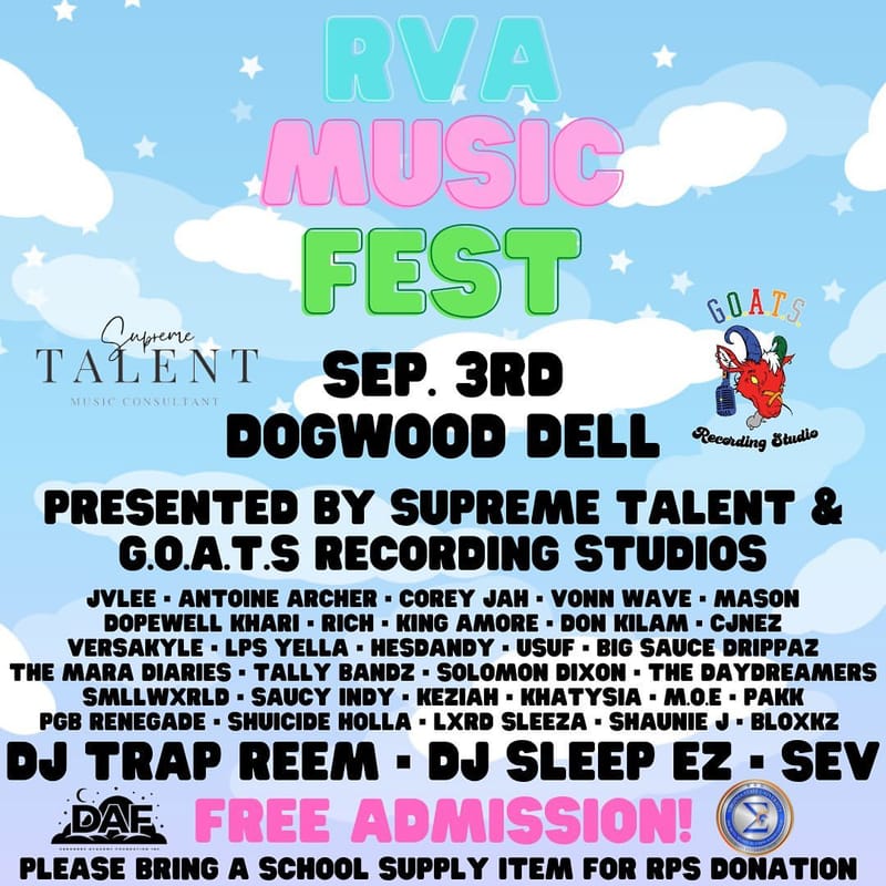 RICHMOND, VIRGINA FREE EVENT