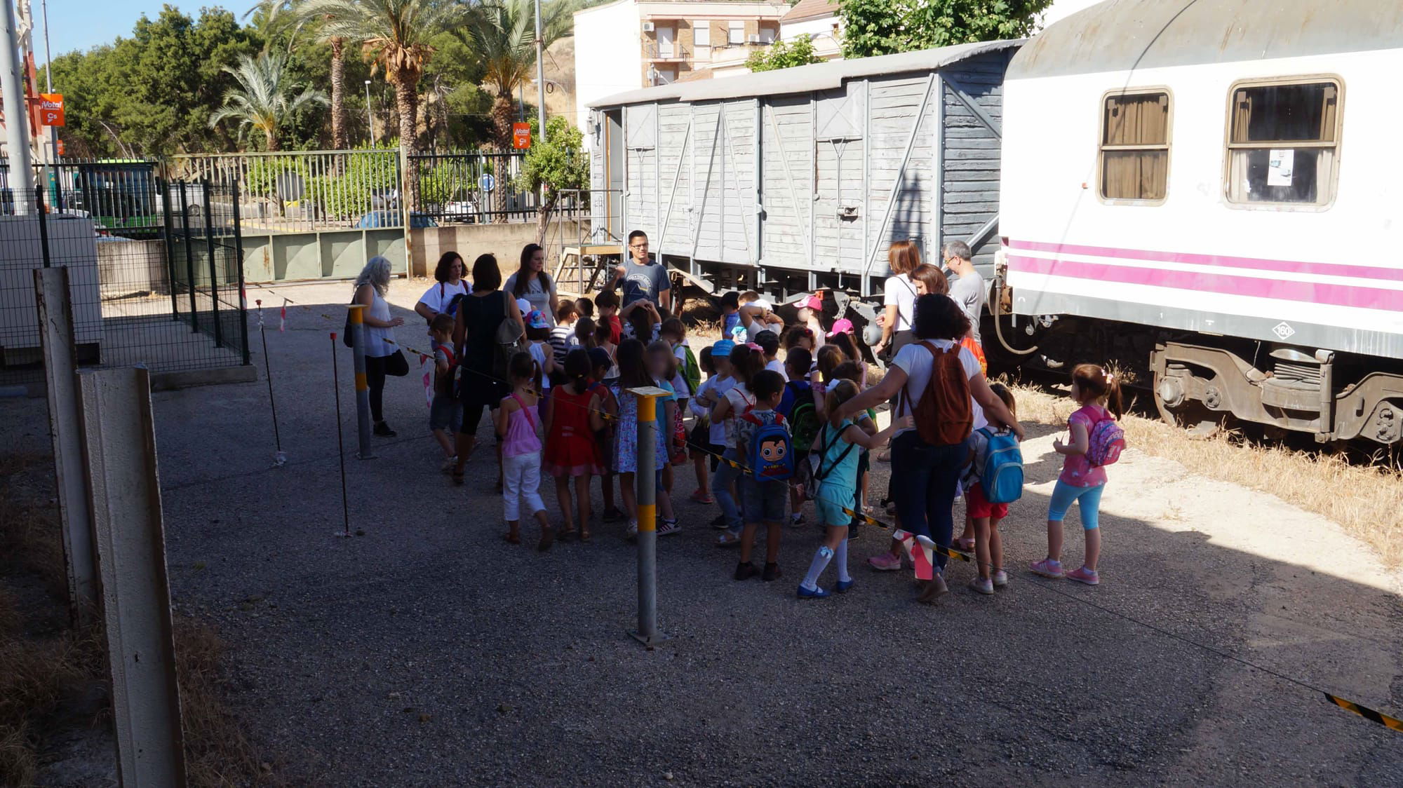 El Colegio Pedro Poveda visita nuestros vagones