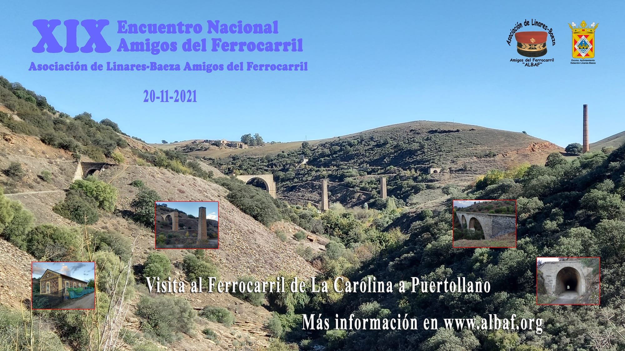 XIX Encuentro Nacional Amigos del Ferrocarril Estación Linares-Baeza
