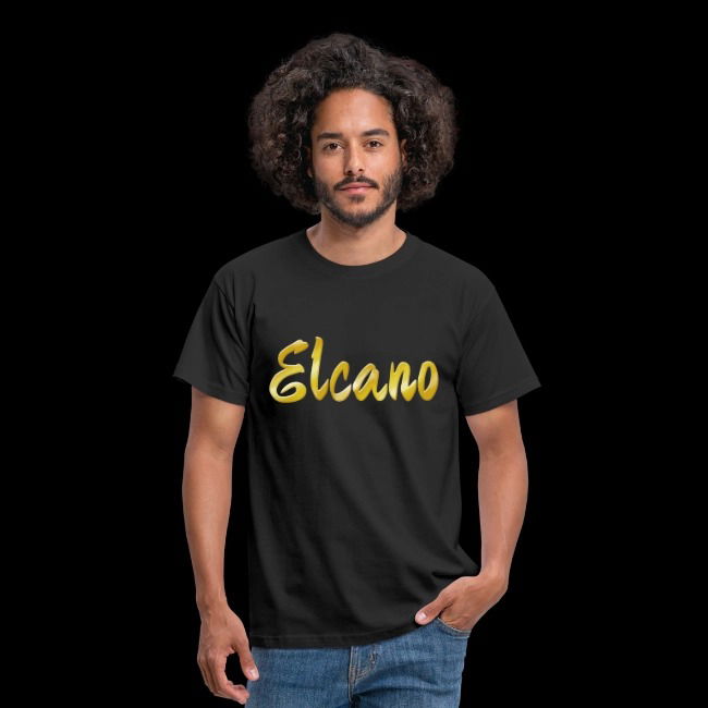 Männer T-Shirt - Elcano Schriftzug