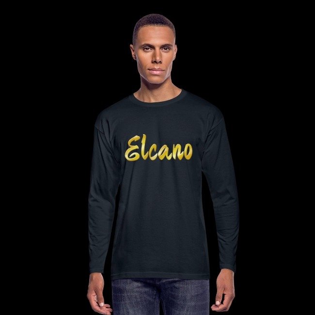 Männer Langarmshirt - Elcano Schriftzug
