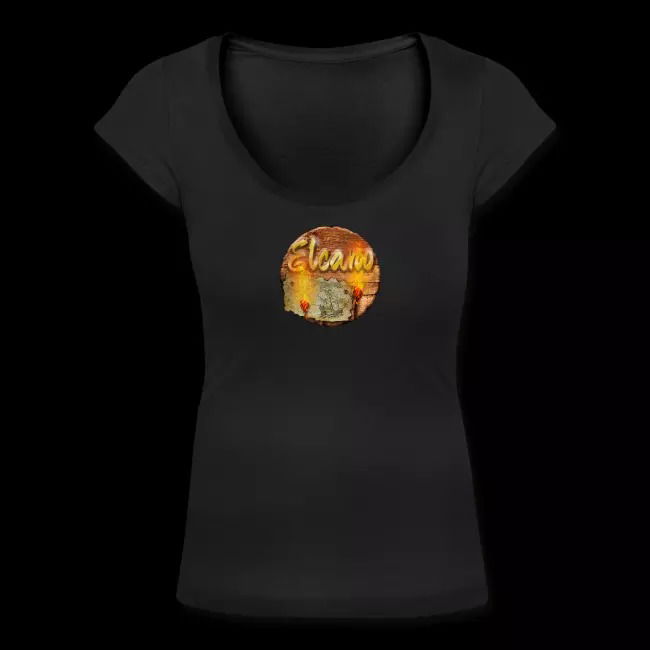 Frauen T-Shirt mit U-Ausschnitt - Elcano Logo