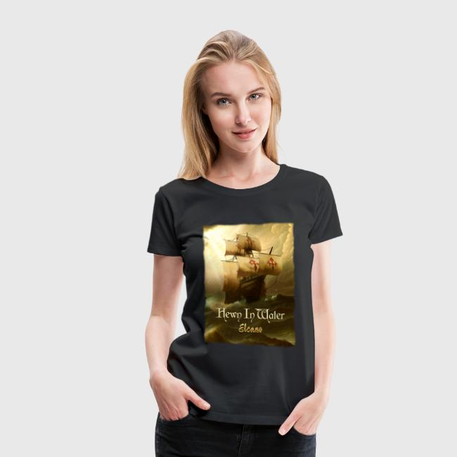 Frauen Premium T-Shirt - Hewn in Water