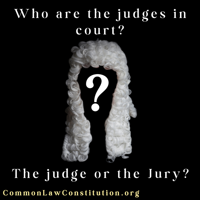 Who Are The Judges - CommonLawConstitution.org