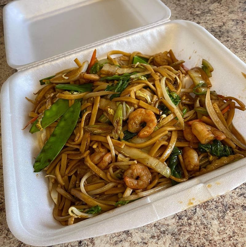 Shrimp Lo mein