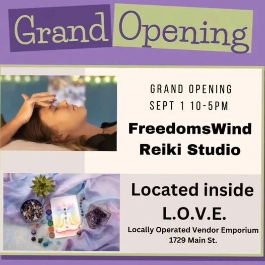 Grand Opening My Reiki Studio