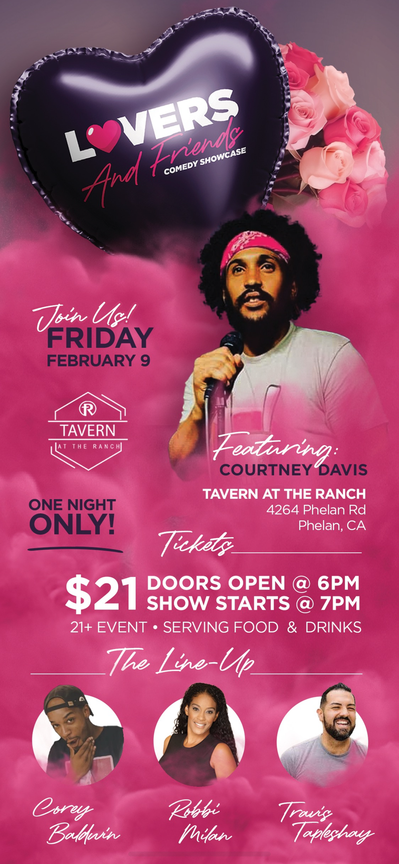Lovers & Friends Comedy Showcase