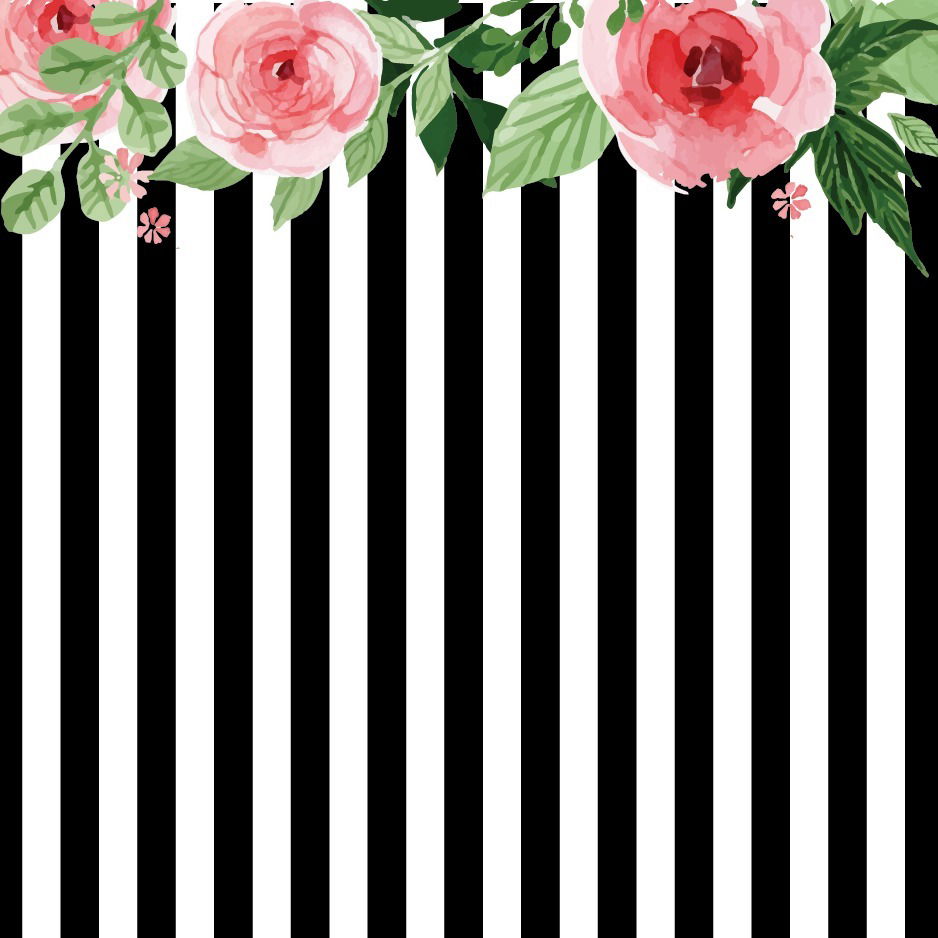 STRIPED FLORAL