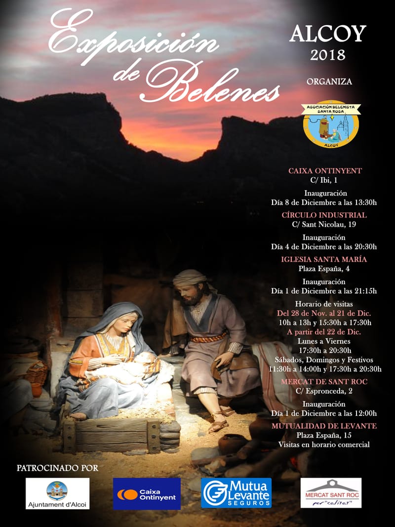 Exposición de Belenes Alcoy 2018