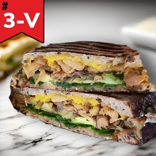#3-V Vegan Soy Chicken Panini
