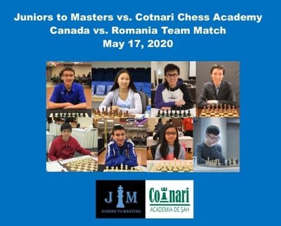 Juniors to Masters vs. Cotnari Chess Academy image
