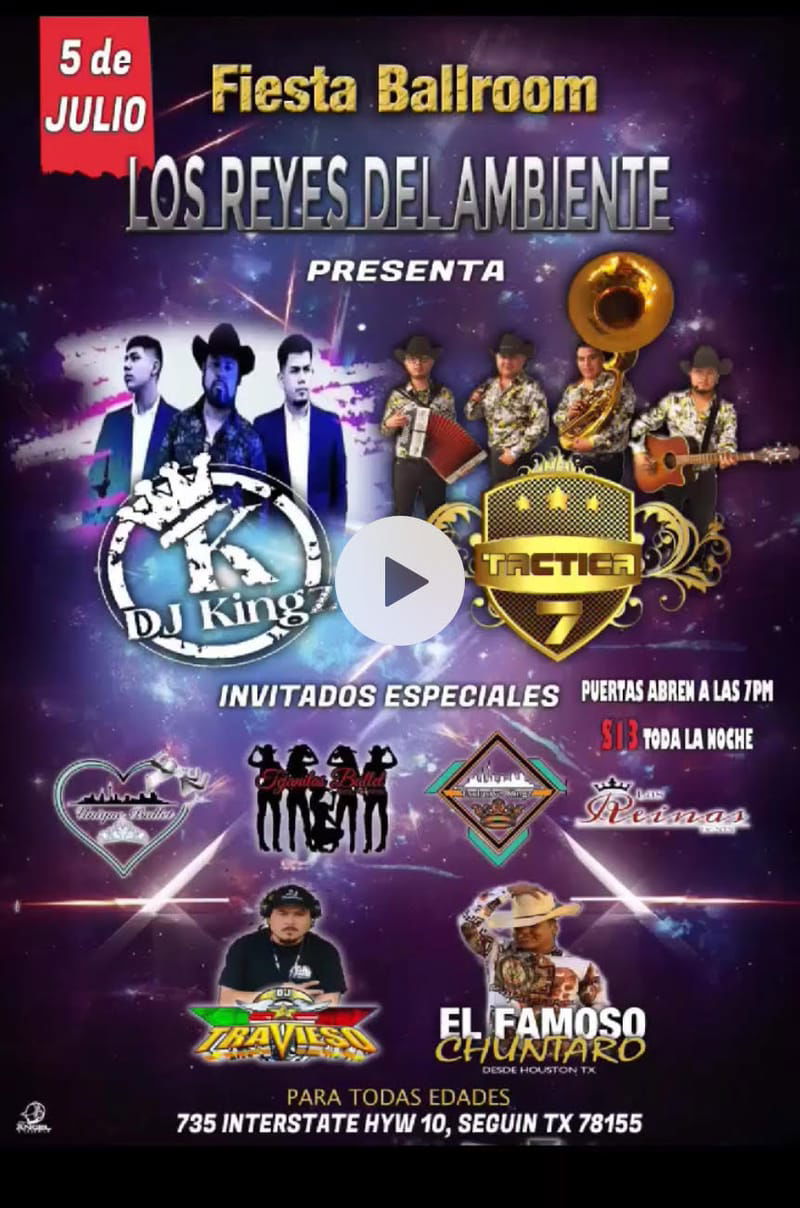 LOS REYES DEL AMBIENTE - DJ KINGS & TACTICA 7 CON INVITADOS ESPECIALES