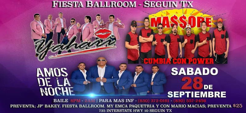 CUMBIA CON POWER WITH: YAHARI, MASSORE, & AMOS DE LA NOCHE