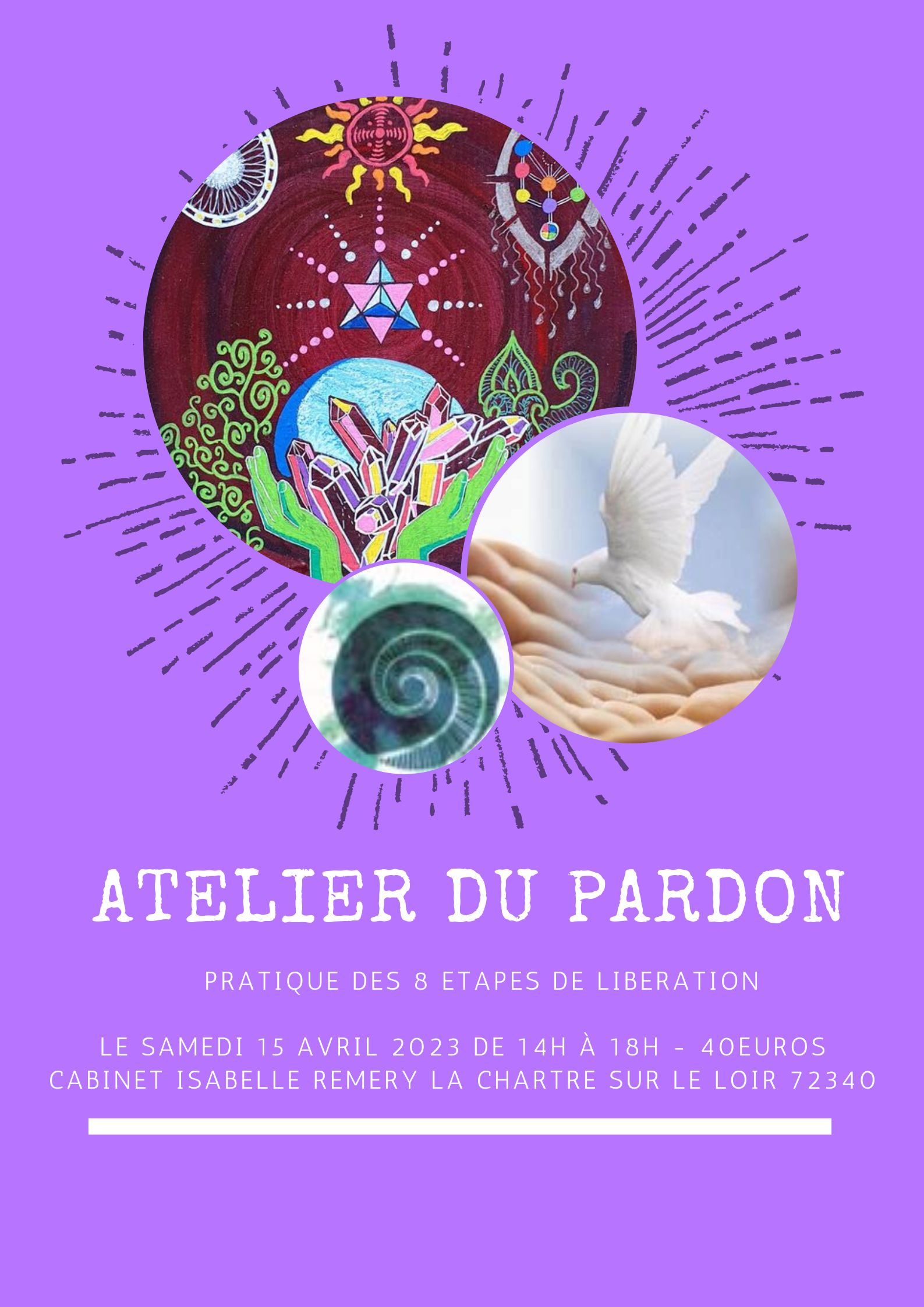 ATELIER DU PARDON le 15 avril 2023