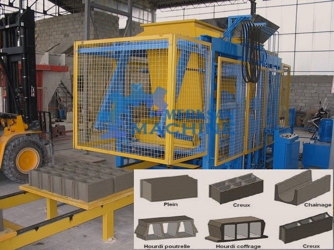 Pondeuse pour fabrication de brique