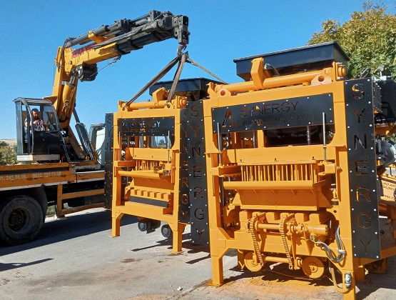 MACHİNE A BRİQUE, PARPAİNG, PAVÉS AUTOBLOQUANT