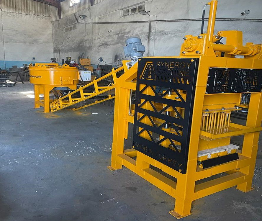 LİGNE PRODUCTİON DE BLOCS BÉTON, PARPAİNG, HOURDİS, PAVÉS