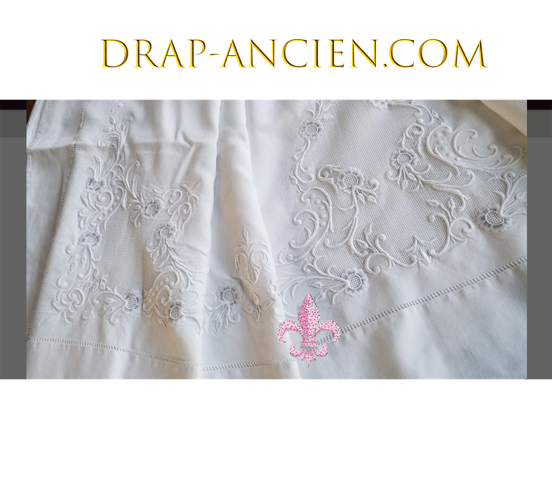 Drap Métis Jamais Lavé Ancien 212x300cm - Linge de maison