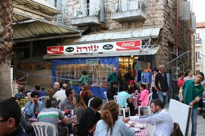 A culinary tour in the Mahane Yehuda market.