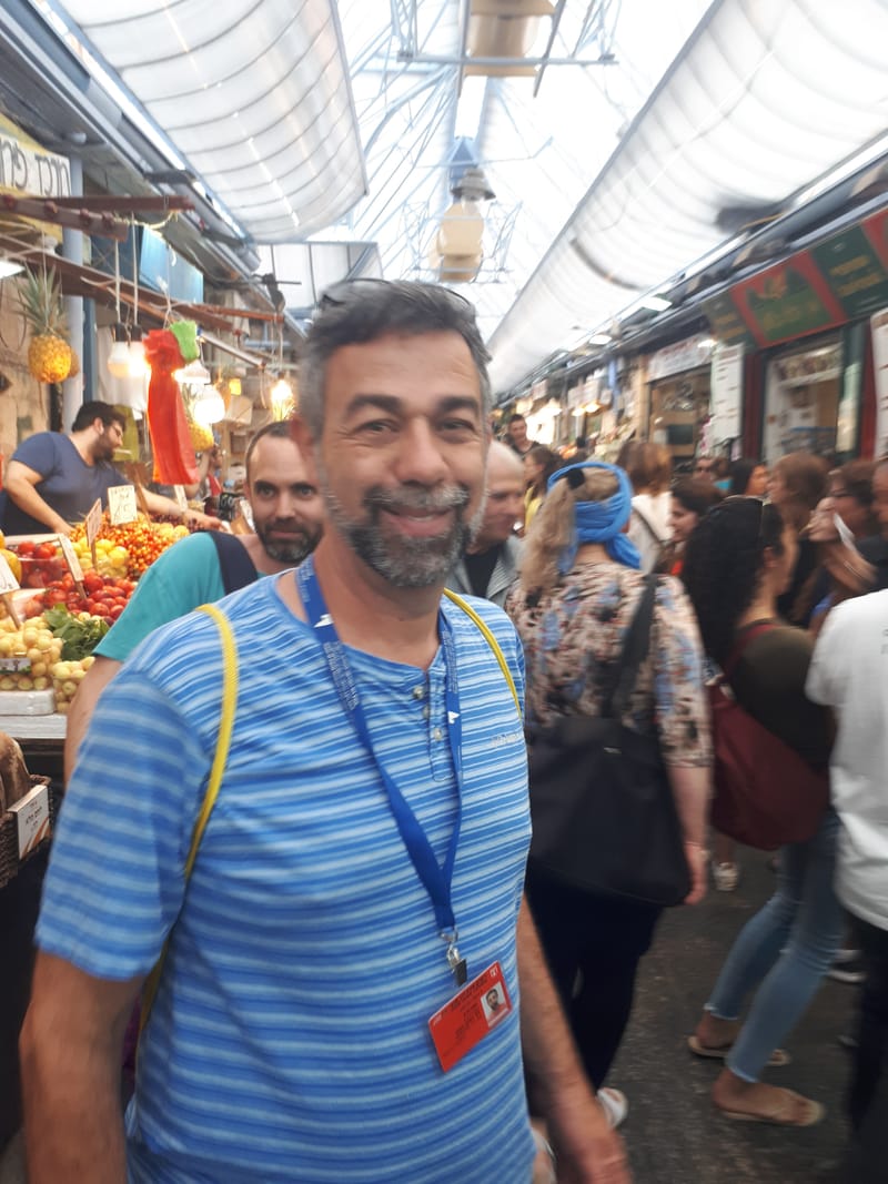 A guided tour of the Mahane Yehuda market.