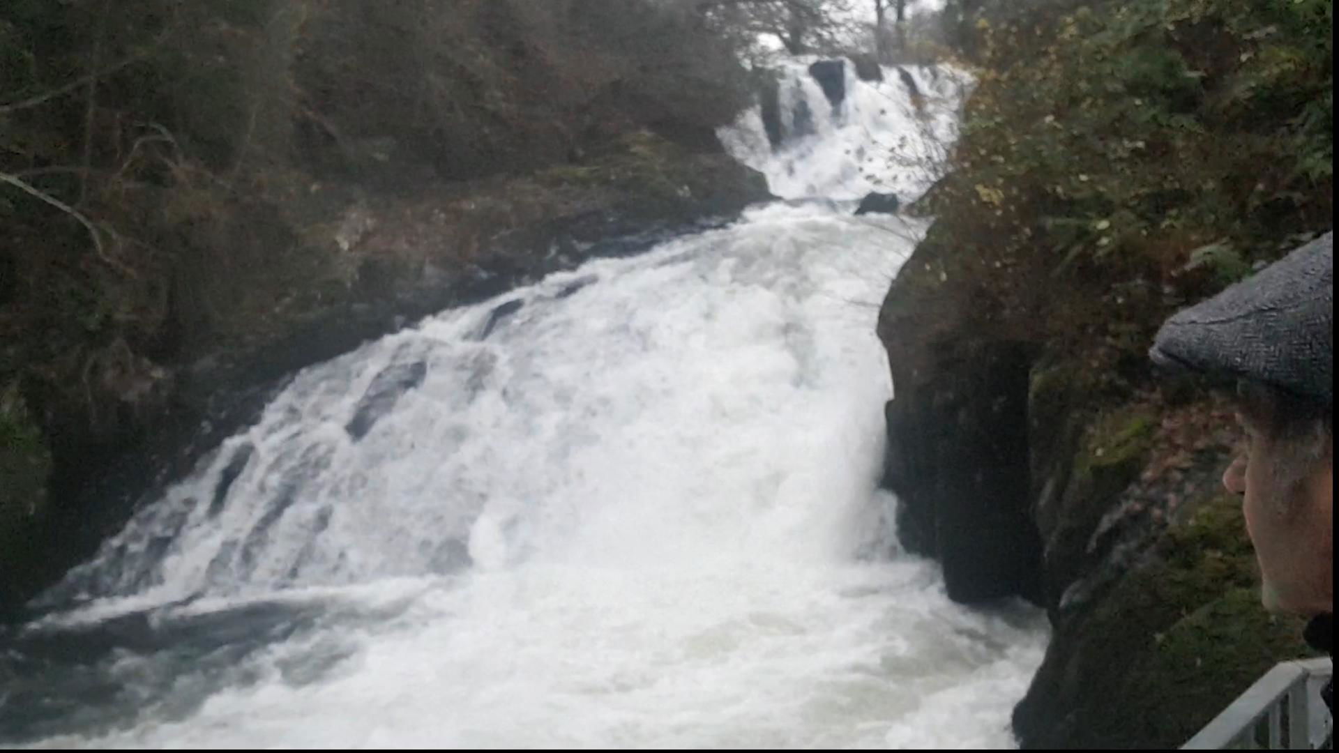 Swallow falls and Betws y coed