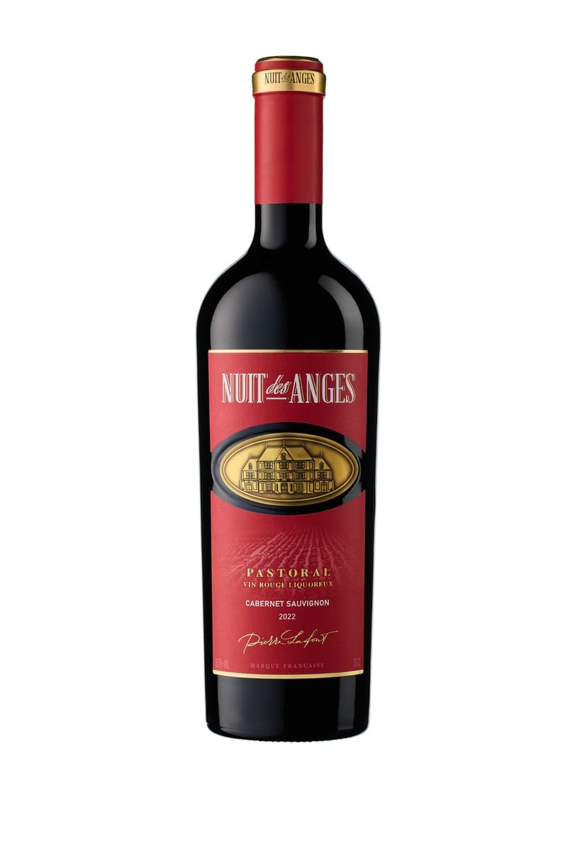 75cl / Vin Rouge Liquoreux / Red Wine Liquorous / Cabernet Sauvignon / 6 UVC = 8,3 kg / 16% vol.