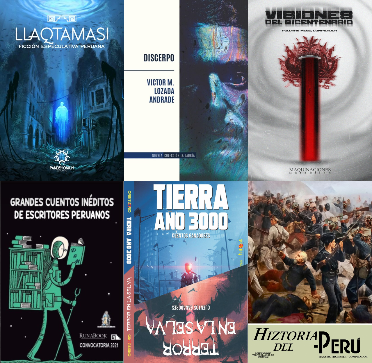 Novedades editoriales peruanas de junio y julio-2021