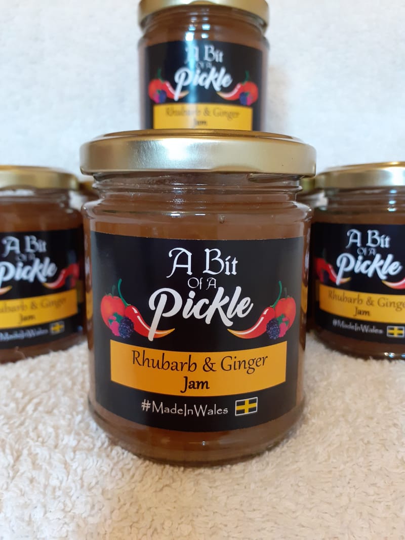 Rhubarb & Ginger Jam