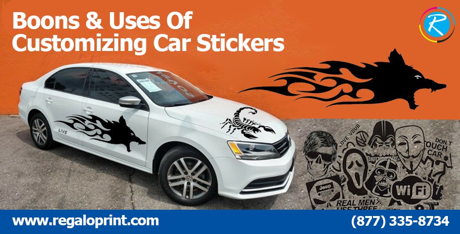 Boons & Uses of Custom Car Stickers