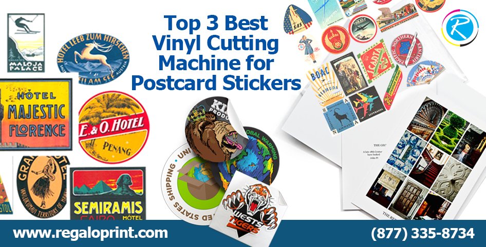 Top 3 Best Vinyl Cutting Machine for Postcard Stickers