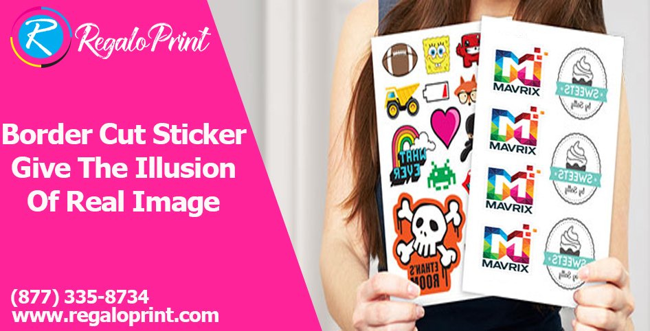 Border Cut Sticker Give The Illusion Of Real Image