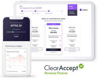 Clearaccept revenue finance image