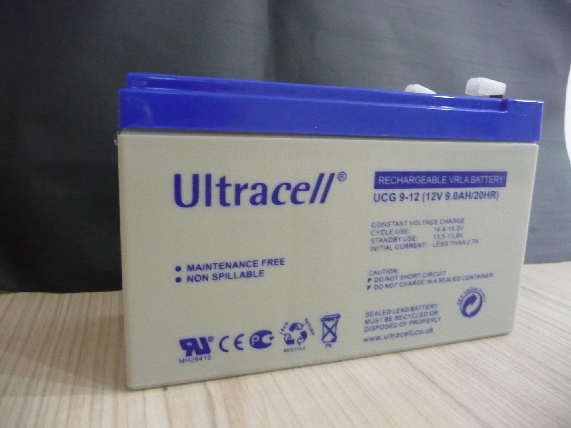 Ultracell 12V/9.0 Ah