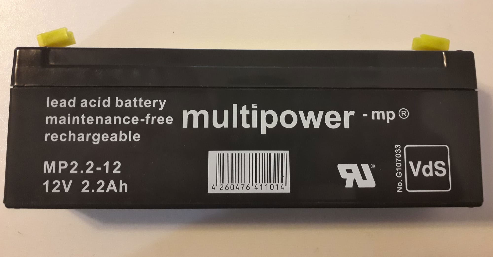 Multipower 12V/2,2 Ah
