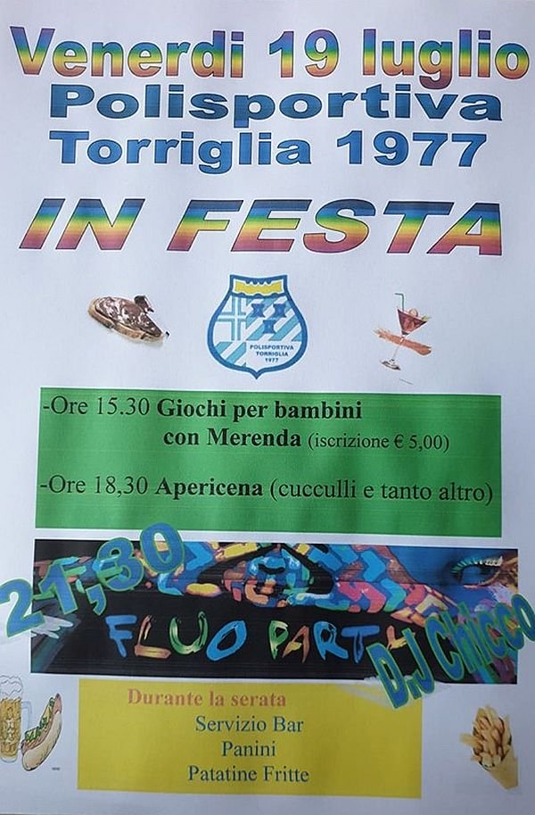 Polisportiva Torriglia 1977 in Festa