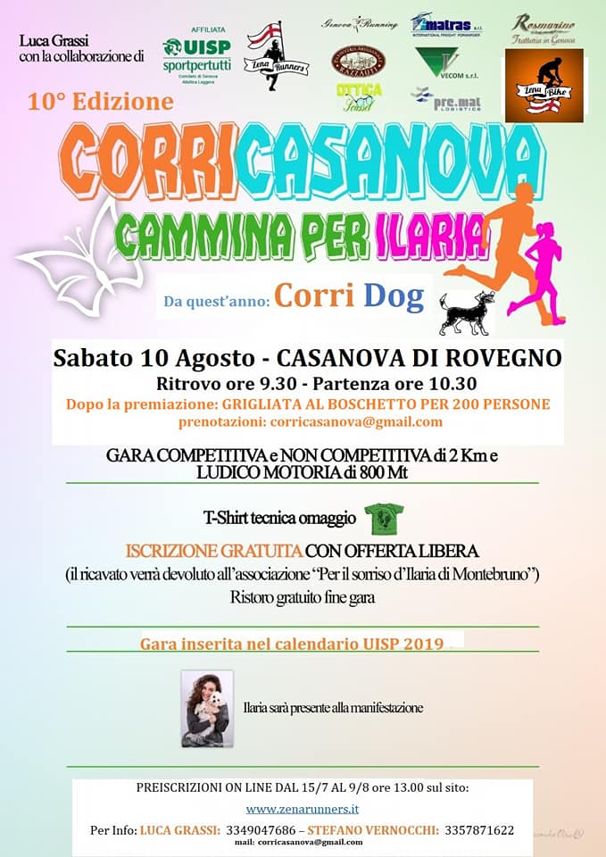 CorriCasanova - Cammina per Ilaria