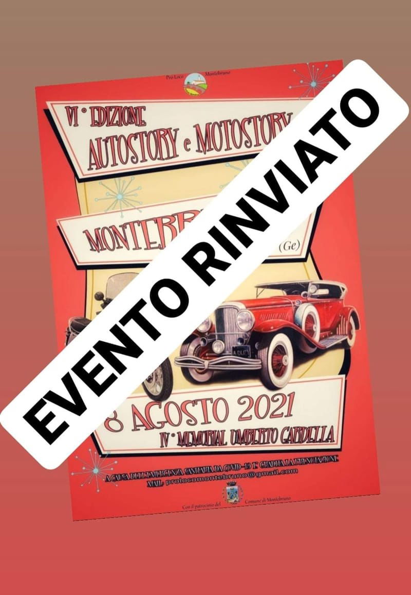 Autostory e Motostory, V Memorial Umberto Gardella
