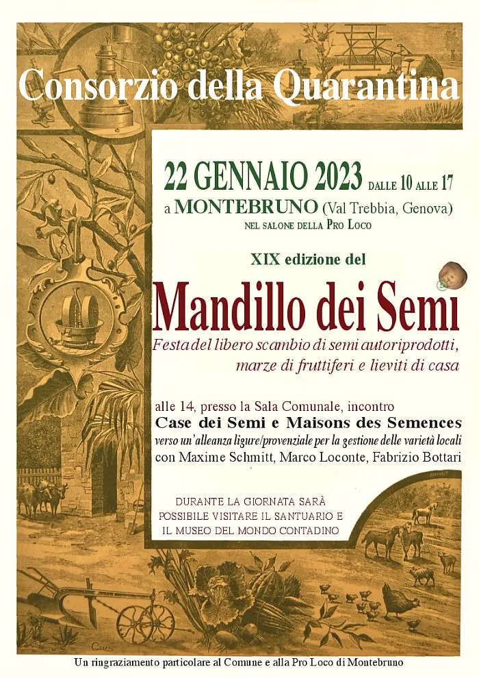 XIX Mandillo dei Semi