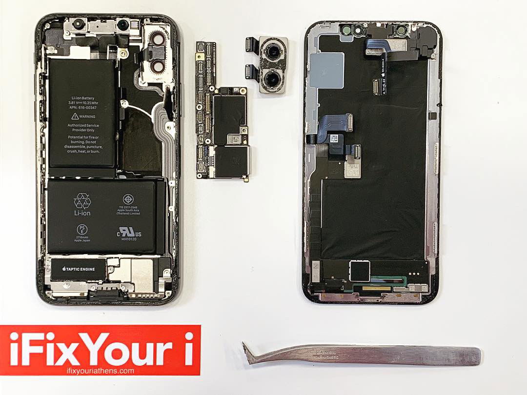 Επισκευή iPhone X Αντικατάσταση πίσω κρυστάλλου