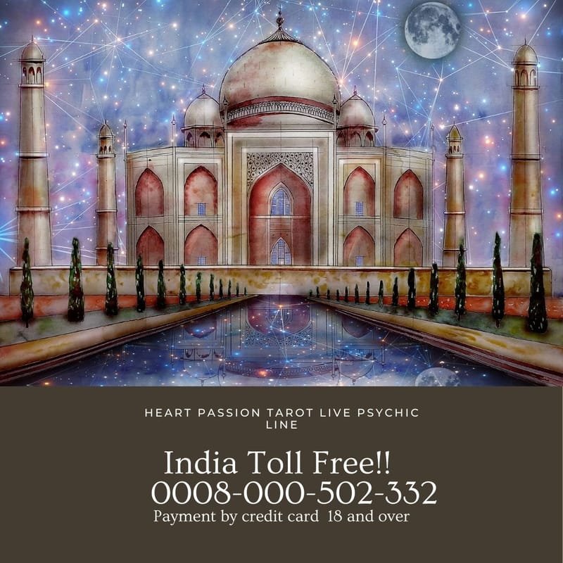 INDIA LIVE PSYCHIC LINE -TOLL FREE  0008-000-502-332