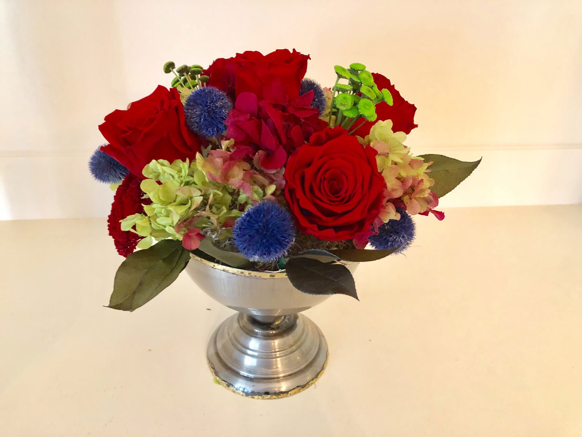 118 Mixed Rose with Hydrangea